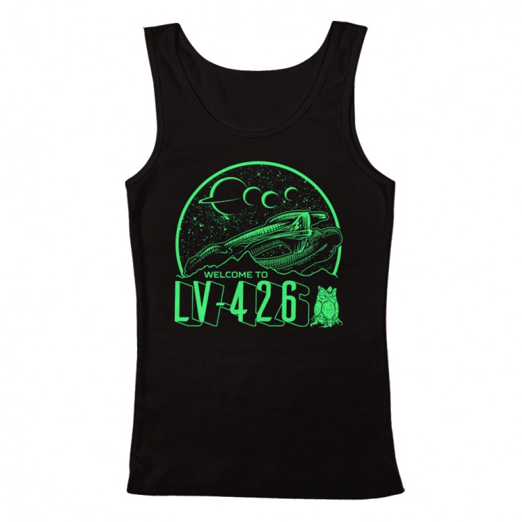  GEEK TEEZ Welcome to LV-426 Men's T-Shirt Black Small