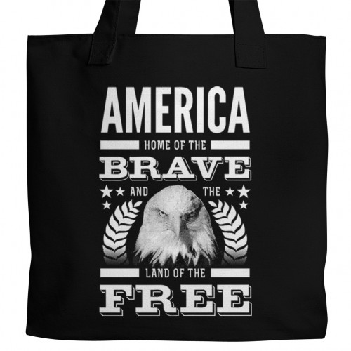 America Brave and Free Tote