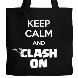 Keep Calm And Clash On Tote