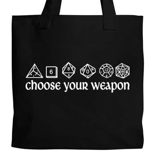 Choose Your Weapon Tote