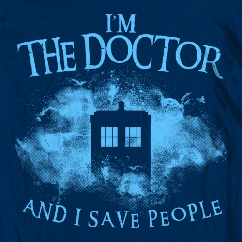 Doctor Who "I Save People"