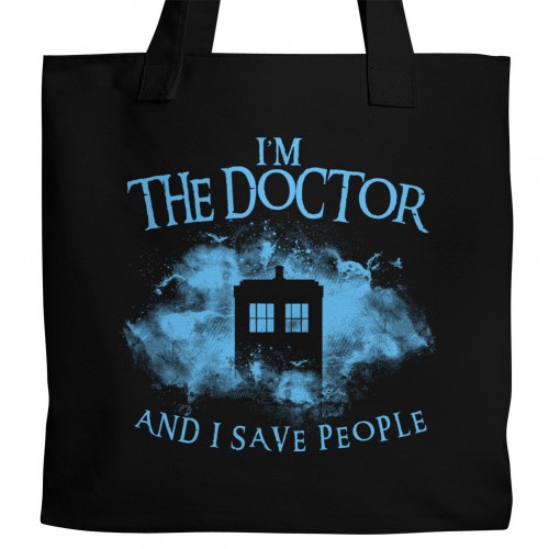 "I Save People" Tote