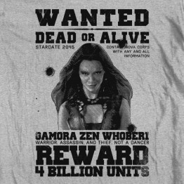 GotG Gamora Wanted Poster