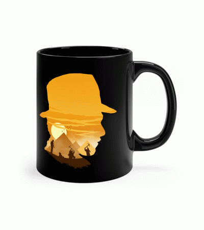 Indiana Jones Silhouette Mug
