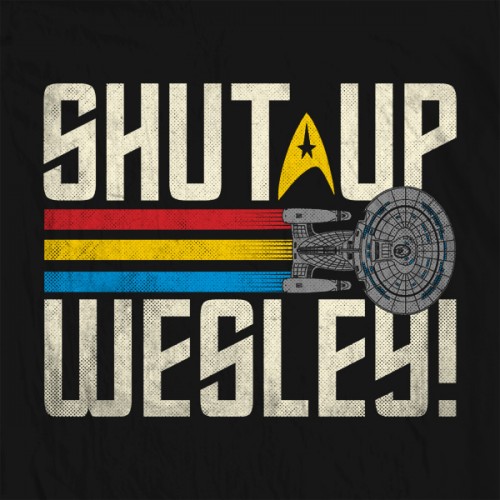 Shut Up Wesley!