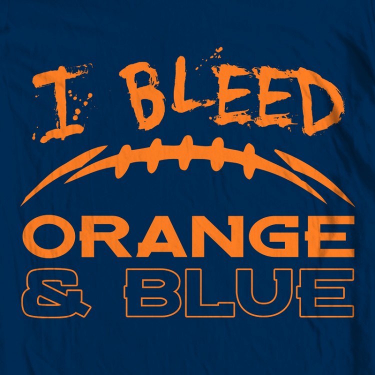 Bleed Orange and Blue