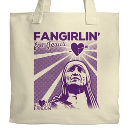 Fangirlin' For Jesus Tote