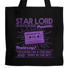 GotG Star Lord Records Tote